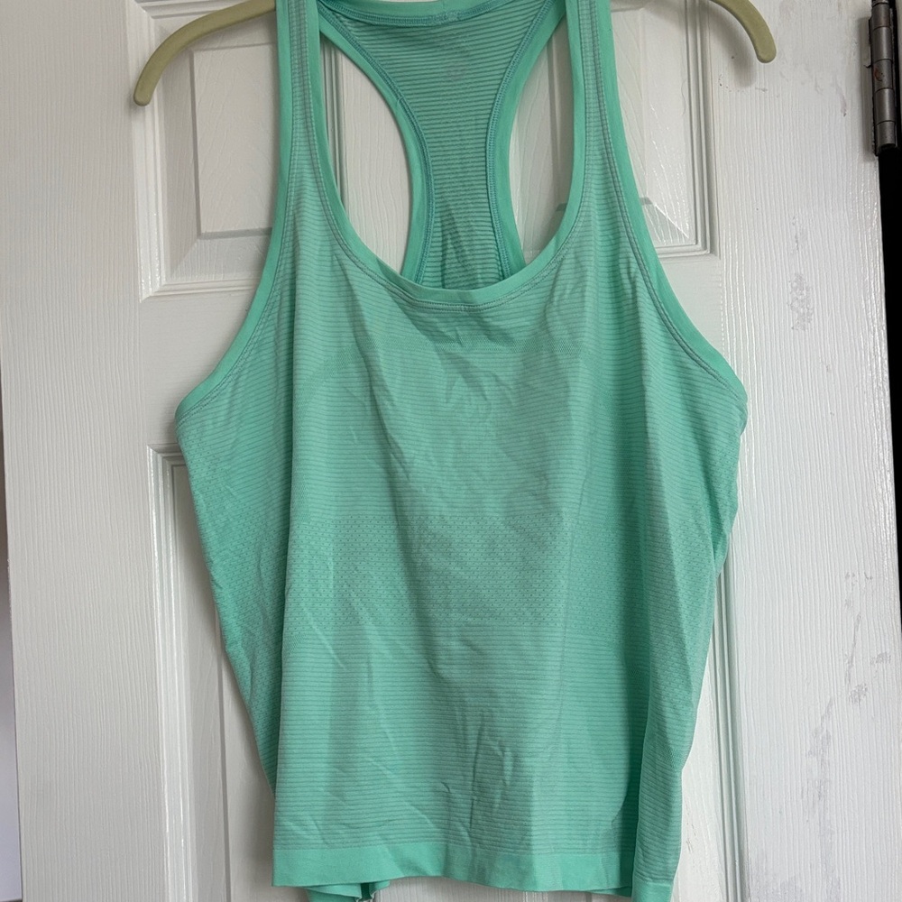 Lululemon Light Green Women's Racerback Tank Top